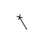 Symbol Metall-Schlägel rechts