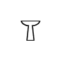 Pokalförmige Trommel (Djembe, Doumbek)