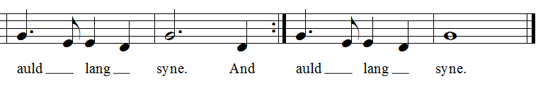 Beispiel Notation