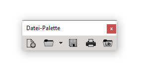 Dialogbox Datei-Palette